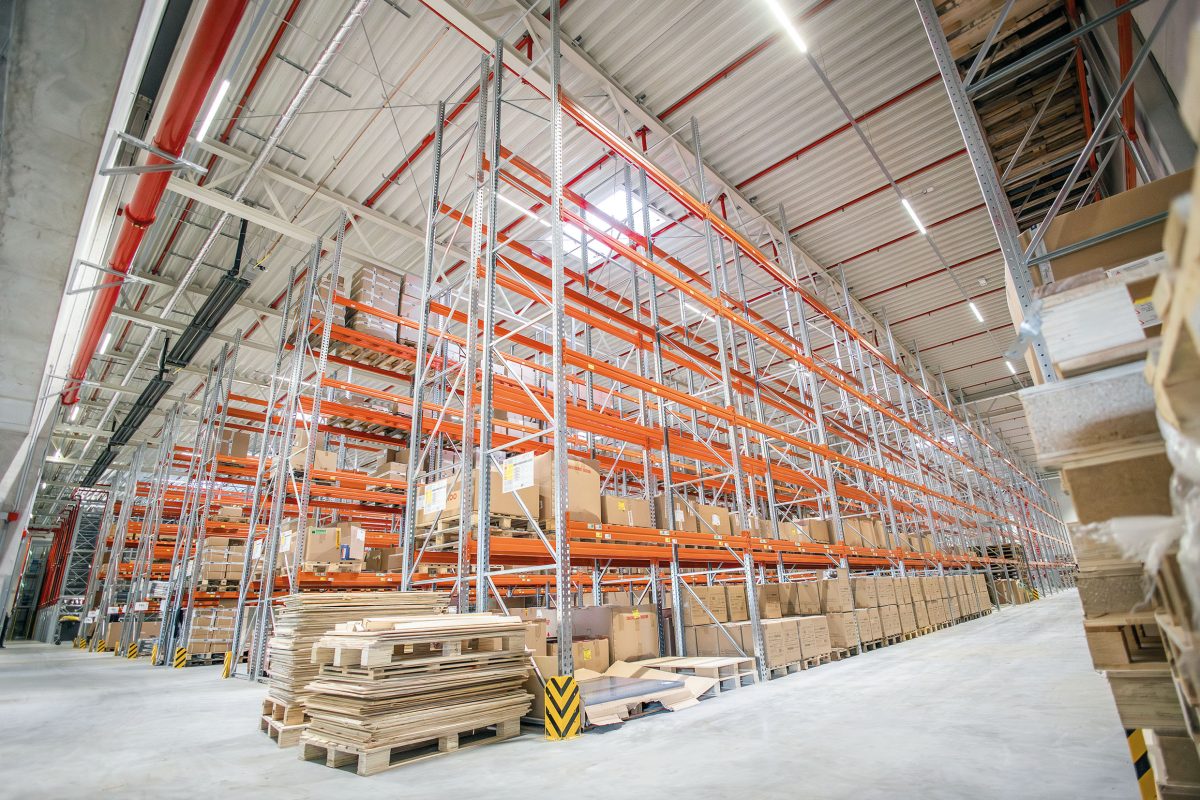 rayonnage à palettes